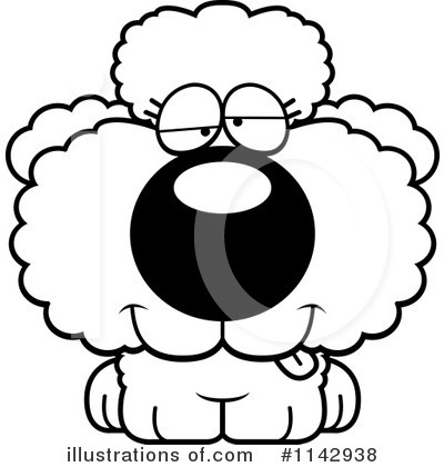 Royalty-Free (RF) Poodle Clipart Illustration by Cory Thoman - Stock Sample #1142938