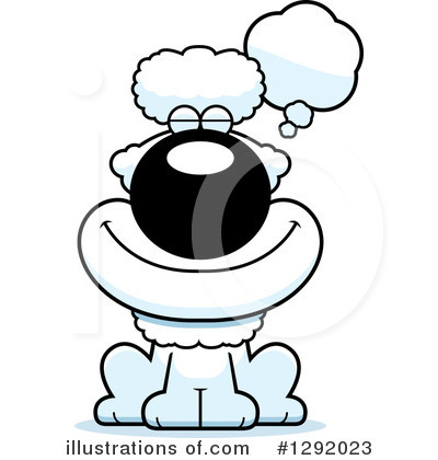 Royalty-Free (RF) Poodle Clipart Illustration by Cory Thoman - Stock Sample #1292023