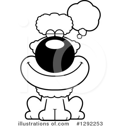 Royalty-Free (RF) Poodle Clipart Illustration by Cory Thoman - Stock Sample #1292253