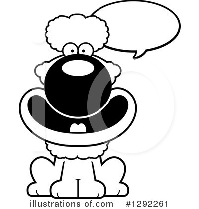 Royalty-Free (RF) Poodle Clipart Illustration by Cory Thoman - Stock Sample #1292261