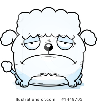 Royalty-Free (RF) Poodle Clipart Illustration by Cory Thoman - Stock Sample #1449703
