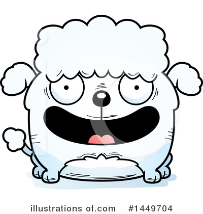 Poodle Clipart #1449704 by Cory Thoman