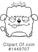 Poodle Clipart #1449707 by Cory Thoman