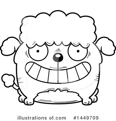 Royalty-Free (RF) Poodle Clipart Illustration by Cory Thoman - Stock Sample #1449709