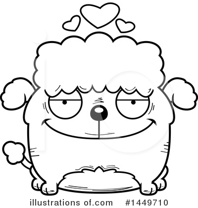 Royalty-Free (RF) Poodle Clipart Illustration by Cory Thoman - Stock Sample #1449710