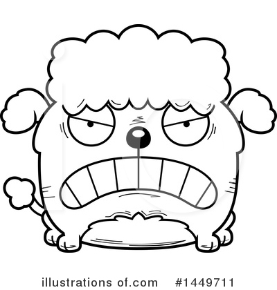 Royalty-Free (RF) Poodle Clipart Illustration by Cory Thoman - Stock Sample #1449711