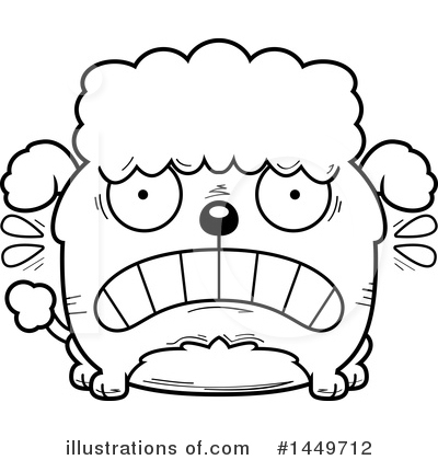 Royalty-Free (RF) Poodle Clipart Illustration by Cory Thoman - Stock Sample #1449712