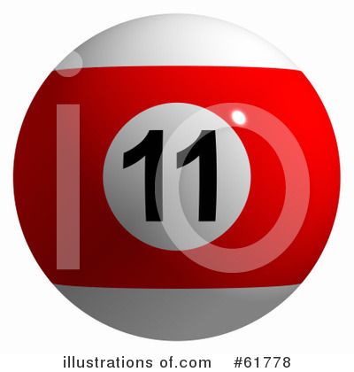 Pool Ball Clipart #61778 by ShazamImages