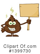 Poop Character Clipart #1399730 by Hit Toon