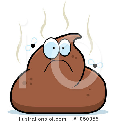 Poop Character Clipart #1050055 by Cory Thoman