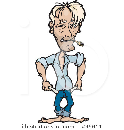 Royalty-Free (RF) Poor Clipart Illustration by Dennis Holmes Designs - Stock Sample #65611