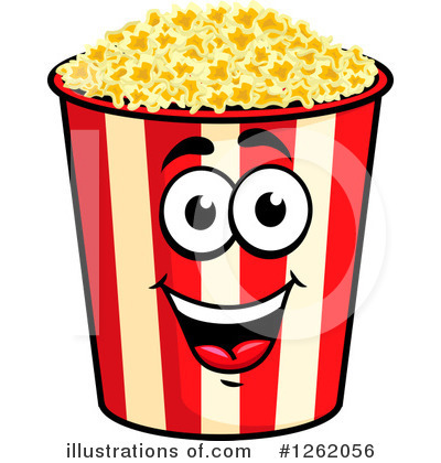 Movie Snacks Clipart #1262056 by Vector Tradition SM