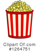 Popcorn Clipart #1264751 by Vector Tradition SM