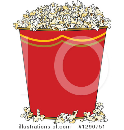 Movie Snacks Clipart #1290751 by djart