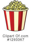 Popcorn Clipart #1293367 by Vector Tradition SM