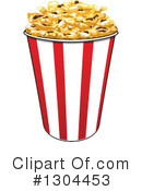Popcorn Clipart #1304453 by Vector Tradition SM