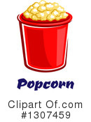 Popcorn Clipart #1307459 by Vector Tradition SM