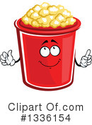 Popcorn Clipart #1336154 by Vector Tradition SM