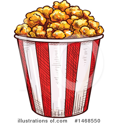 Royalty-Free (RF) Popcorn Clipart Illustration by Vector Tradition SM - Stock Sample #1468550