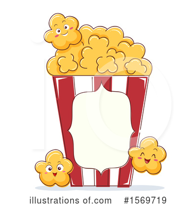 Royalty-Free (RF) Popcorn Clipart Illustration by BNP Design Studio - Stock Sample #1569719
