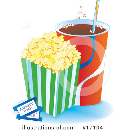 Movie Snacks Clipart #17104 by Maria Bell