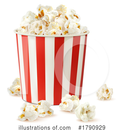 Popcorn Clipart #1790929 by Vector Tradition SM