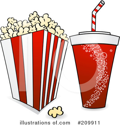 Movie Snacks Clipart #209911 by elaineitalia