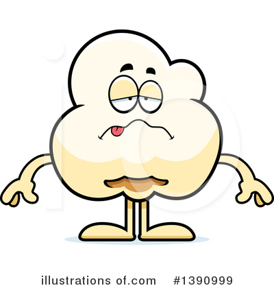 Royalty-Free (RF) Popcorn Mascot Clipart Illustration by Cory Thoman - Stock Sample #1390999