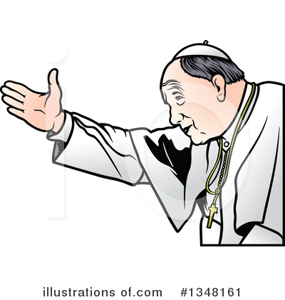 Royalty-Free (RF) Pope Clipart Illustration by dero - Stock Sample #1348161
