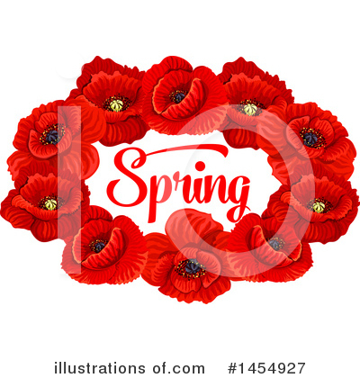 Royalty-Free (RF) Poppy Clipart Illustration by Vector Tradition SM - Stock Sample #1454927