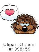 Porcupine Clipart #1098159 by Cory Thoman
