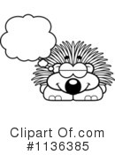 Porcupine Clipart #1136385 by Cory Thoman