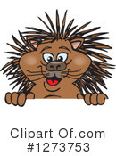 Porcupine Clipart #1273753 by Dennis Holmes Designs