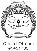 Porcupine Clipart #1451733 by Cory Thoman