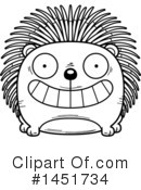 Porcupine Clipart #1451734 by Cory Thoman