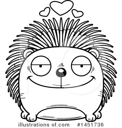 Royalty-Free (RF) Porcupine Clipart Illustration by Cory Thoman - Stock Sample #1451736