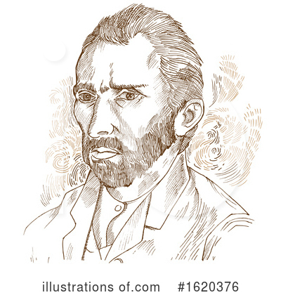 Royalty-Free (RF) Portrait Clipart Illustration by Domenico Condello - Stock Sample #1620376