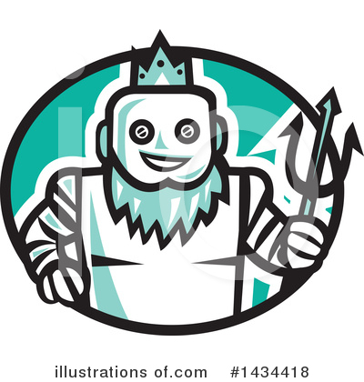 Robot Clipart #1434418 by patrimonio