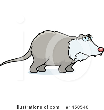 Royalty-Free (RF) Possum Clipart Illustration by Cory Thoman - Stock Sample #1458540