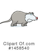 Possum Clipart #1458540 by Cory Thoman