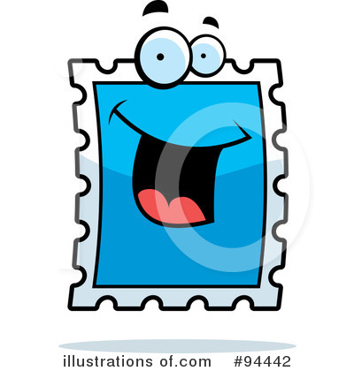 Postage Stamp Clipart #94442 by Cory Thoman