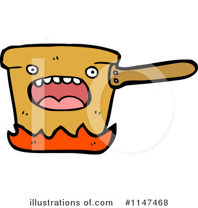 Royalty-Free (RF) Pot Clipart Illustration by lineartestpilot - Stock Sample #1147468