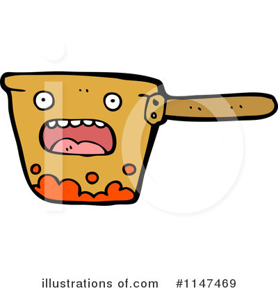 Royalty-Free (RF) Pot Clipart Illustration by lineartestpilot - Stock Sample #1147469