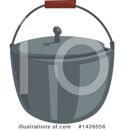 Royalty-Free (RF) Pot Clipart Illustration by Vector Tradition SM - Stock Sample #1439556