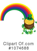 Pot Of Gold Clipart #1074688 by Pams Clipart