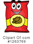 Potato Chips Clipart #1263769 by Vector Tradition SM