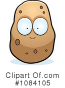 Potato Clipart #1084105 by Cory Thoman