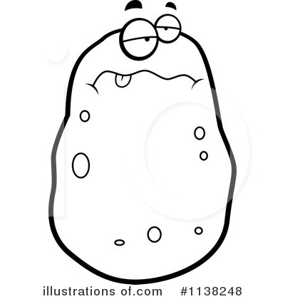 Royalty-Free (RF) Potato Clipart Illustration by Cory Thoman - Stock Sample #1138248