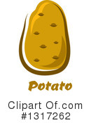 Potato Clipart #1317262 by Vector Tradition SM