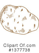 Potato Clipart #1377738 by Vector Tradition SM